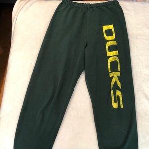 university of oregon sweatpants dark green unisex
